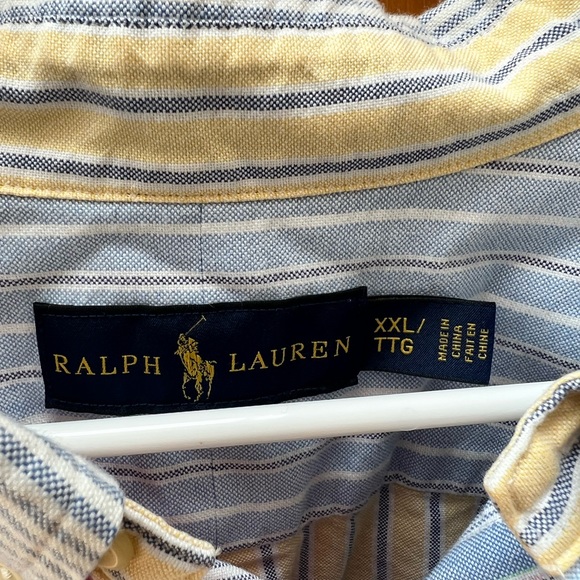Ralph Lauren Polo button up shirt XXL - Picture 3 of 3